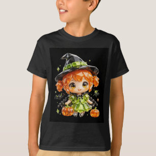 T-Shirt Crystal Witch Halloween pour enfants