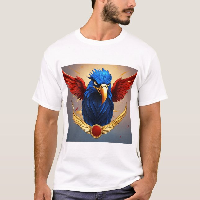 T-shirt "CrystalEagl'', des designs uniques pour chaque st (Devant)