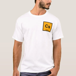 T-shirt Cs - Chimie du Césium Symbole du tableau périodiqu