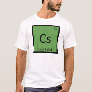 T-shirt Cs - Cobb Salade Chimie Symbole du tableau périodi