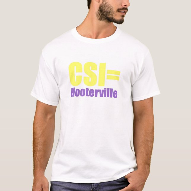T-shirt CSI Hooterville (Devant)