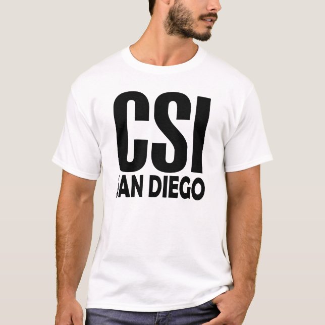 T-shirt CSI San Diego (Devant)