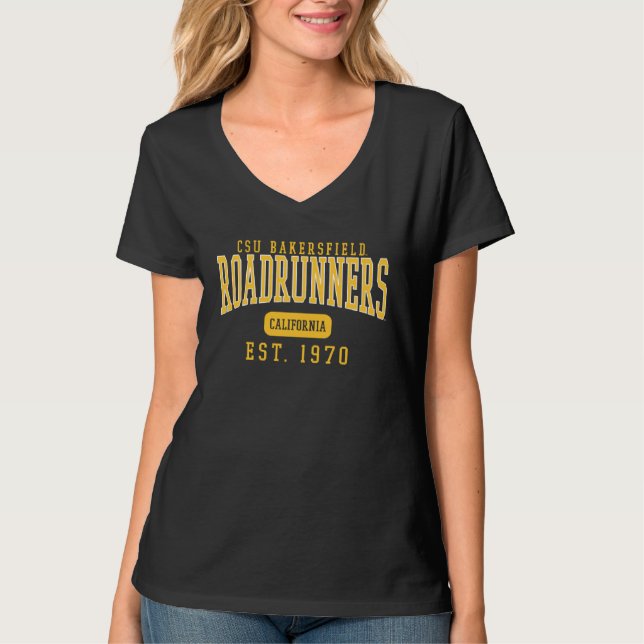 T-shirt CSU Bakersfield Roadrunners Est Date (Devant)