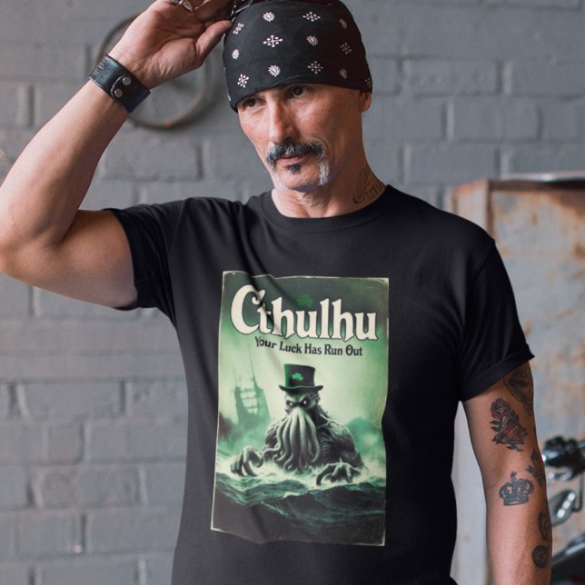 T-shirt Cthulhu Saint-Patrick vous n'avez plus de chance (Créateur téléchargé)