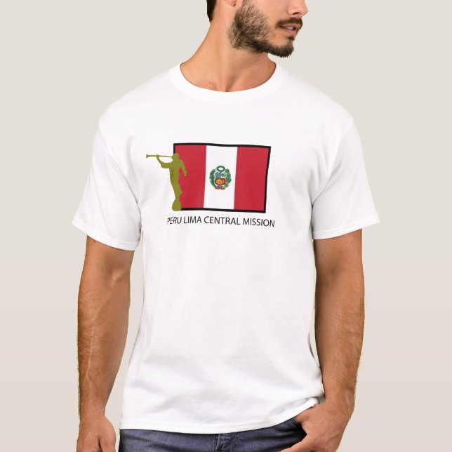 T-SHIRT CTR DE LIMA DE LA MISSION LDS DE CENTRUMS DU PÉROU (Devant)