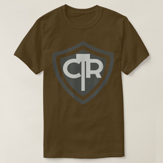 T-shirt CTR LDS Pour Les Saints Derniers Jours Choisissez  (Design devant)