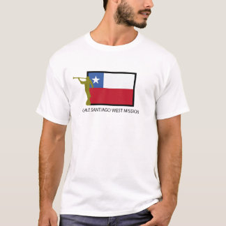 T-shirt CTR occidental de la mission LDS du Chili Santiago