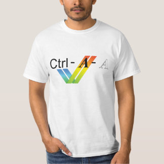 T-shirt CTRL-Alt-Del pour des utilisateurs d'Amiga