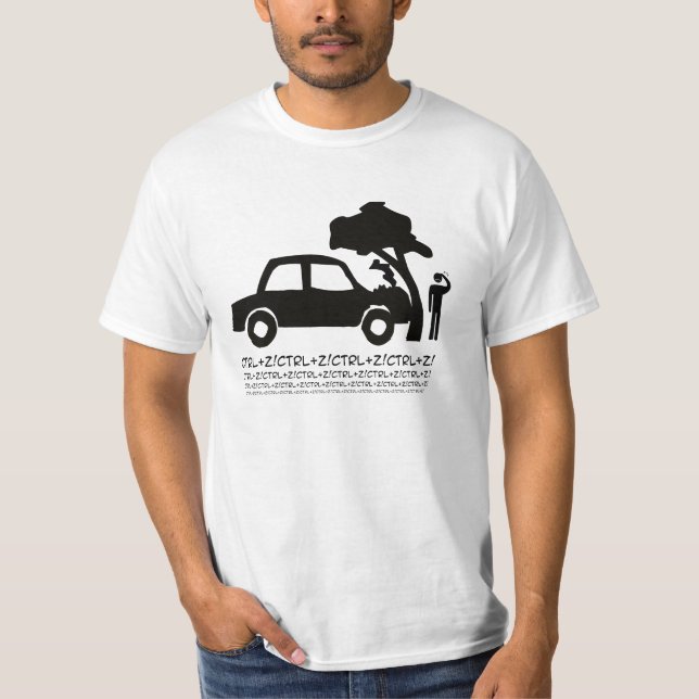 T-SHIRT CTRL + Z ! (Devant)