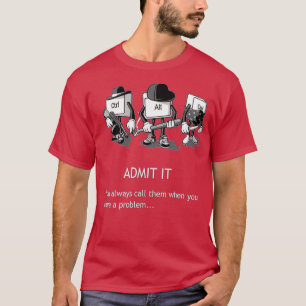 T-shirt ctrlaltdel