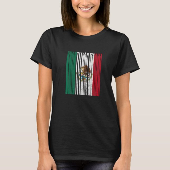 T-shirt Cuautitlán Izcalli México con Águila Mexicana   (Devant)