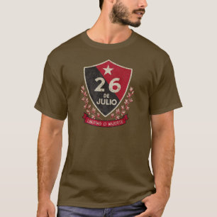 T-shirt Cuba 26 de Julio, Libertad o Muerte