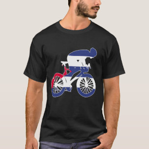 T-shirt Cuba Biker Nation Rider Flags mondiaux