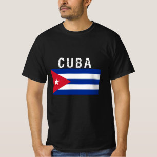 T-shirt Cuba, drapeau de Cuba