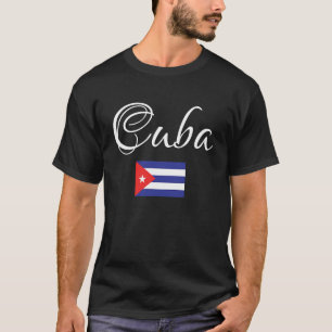 T-shirt Cuba, Drapeau national des Caraïbes 1