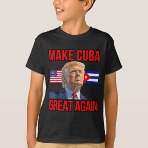 T-shirt Cuba Liberté Patriotique Cuba Drapeau Graphique US