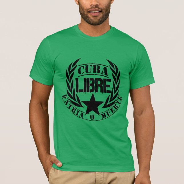 T-shirt Cuba Libre Motto Laurels (Devant)