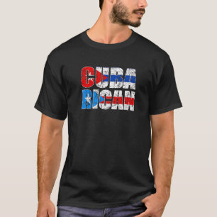 T-shirt Cuba Porto Rico ricaine Cuba Porto Rico