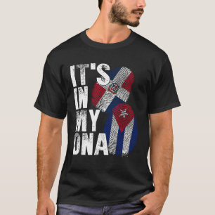 T-shirt Cuba République dominicaine C'est dans ma fierté d