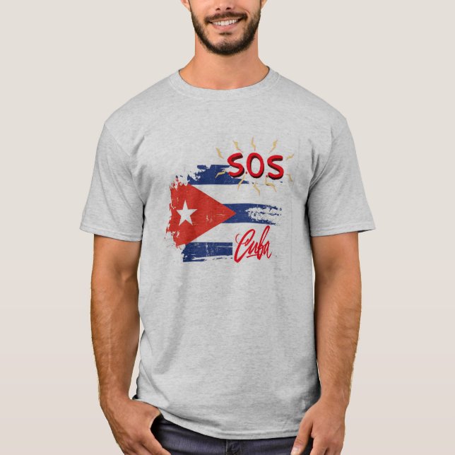 T-shirt CUBA S.O.S. (Devant)