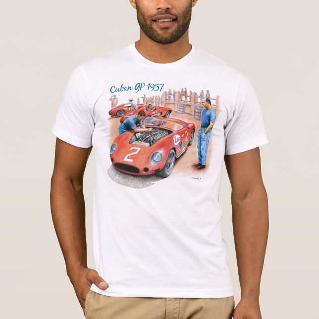 T-shirt Cubain Grand prix 1957 (Devant)