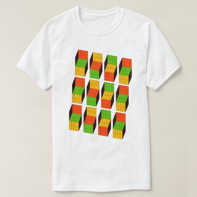 T-shirt Cube (Design devant)