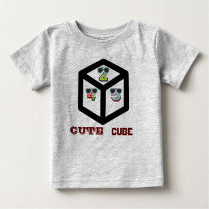 T-shirt Cube Cute