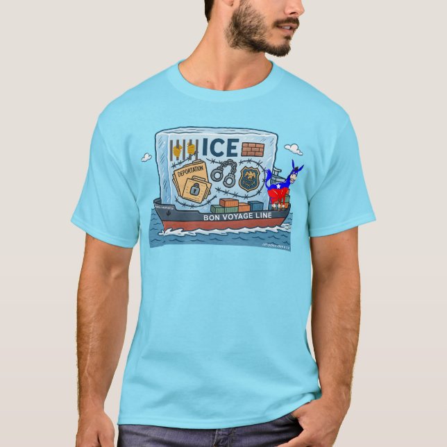 T-shirt Cube de glace (Devant)