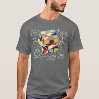 T-shirt Cube de puzzle compétitif Math ed Cubing 80Soy ami