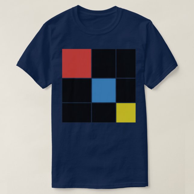 T-shirt Cube trinomiale (Design devant)