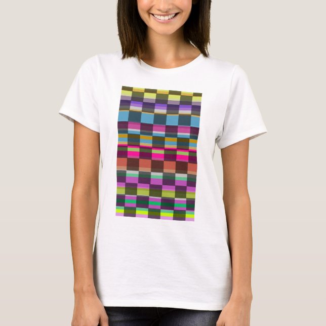 T-shirt Cubes colorés (Devant)