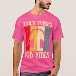 T-shirt Cubes Épais Et Vibes Rb Cute 90'S Rb Girls Retro