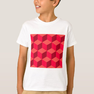 T-shirt Cubes rouges