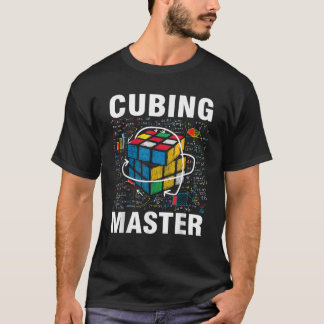 T-shirt Cubing Master Funny Speed Cubing T Shirt