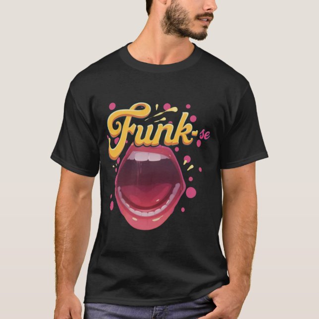 T-shirt Cubra-se de estilo. Funk-se! (Devant)
