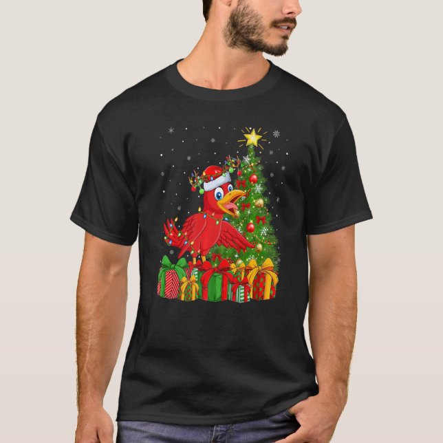 T-shirt Cuckoos Bird  Xmas Holiday Santa Cuckoos Christmas (Devant)