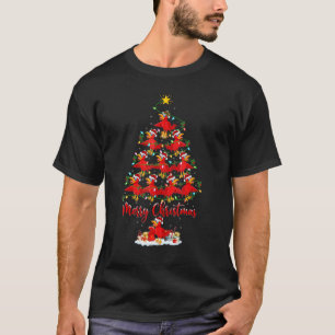 T-shirt Cuckoos Xmas Lights Cuckoos Arbre de Noël