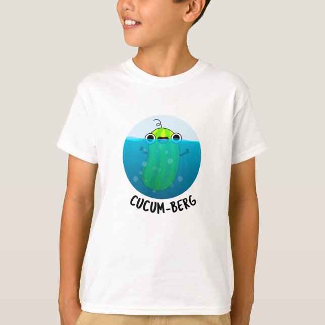 T-shirt Cucum-berg Funny Concomber Pun (Devant)