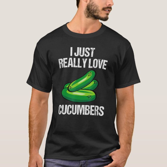 T-shirt Cucumber Pickles 7 (Devant)