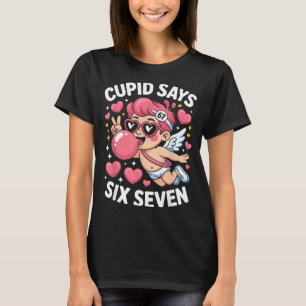 T-shirt Cud dit 67 Six Seven Mème Bubble Gum Saint-Valenti