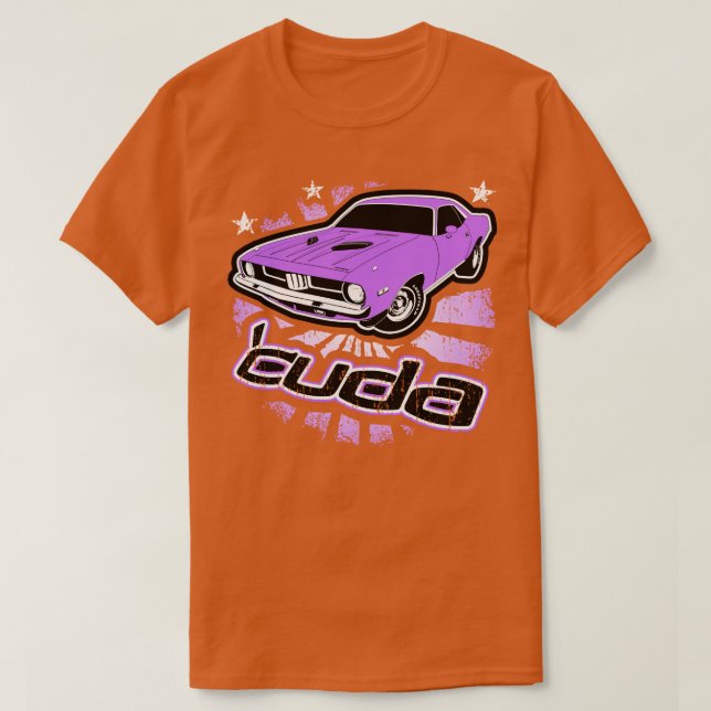 T-shirt CUDA Plum Crazy (Design devant)