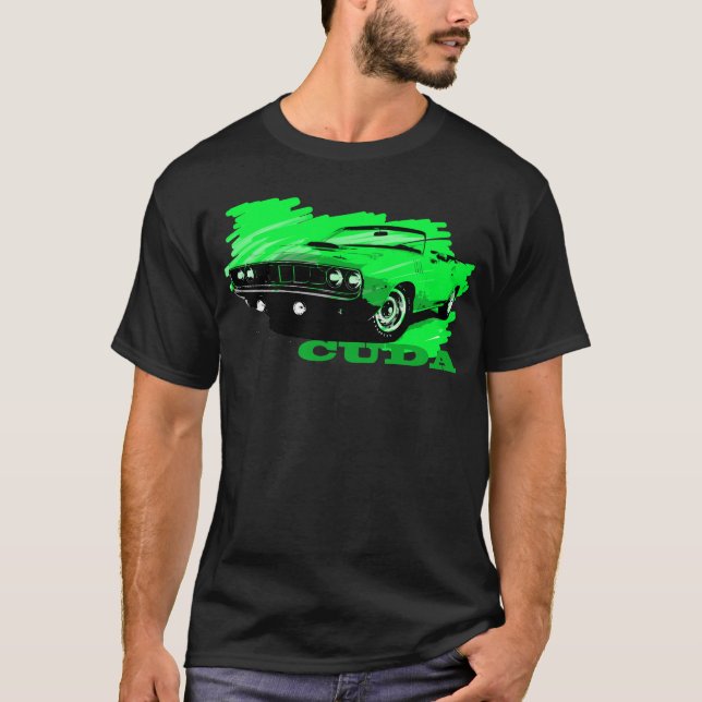 T-shirt Cuda Plymouth (Devant)