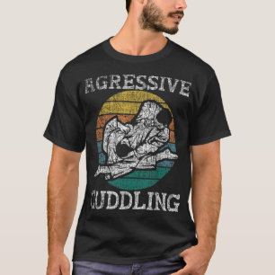 T-shirt Cuddin agressif - MIXED MARTIAL ART brésilien Jiu