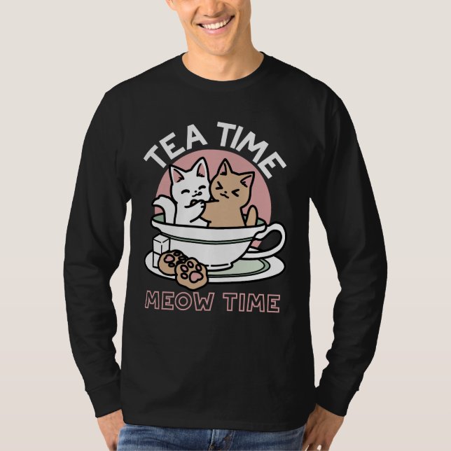 T-shirt Cuddin en coupe - Tea Time adorable (Devant)