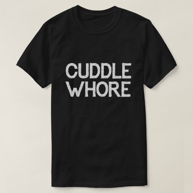T-shirt Cuddle Lover Spover Circuit Party Gay Club Wear (Design devant)
