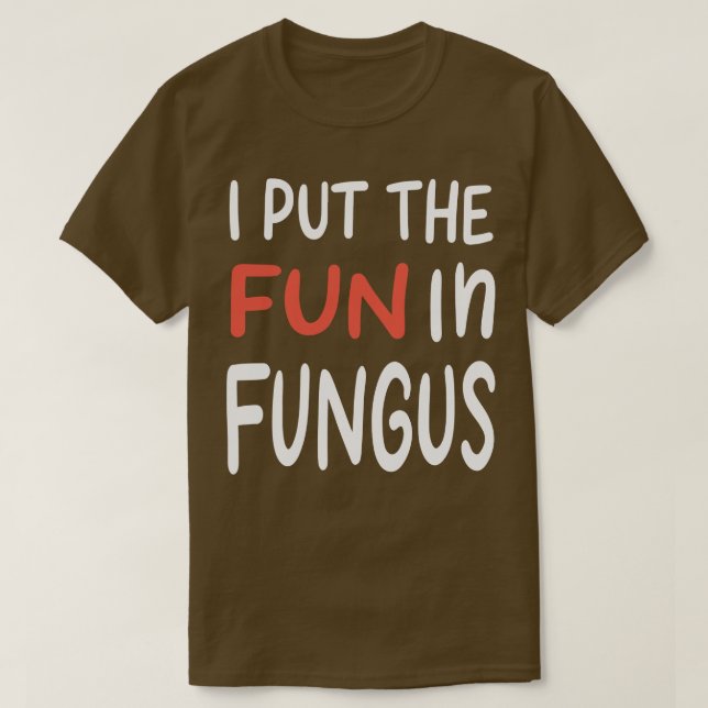 T-shirt cueillette de champignons (Design devant)