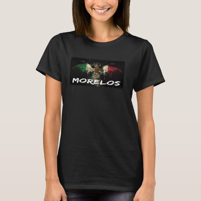 T-shirt Cuernavaca Morelos México Plaque de licence Esthét (Devant)