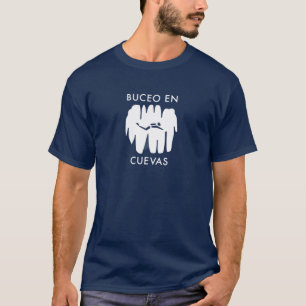 T-shirt Cuevas d'en de Buceo ! Plongée de caverne dans l