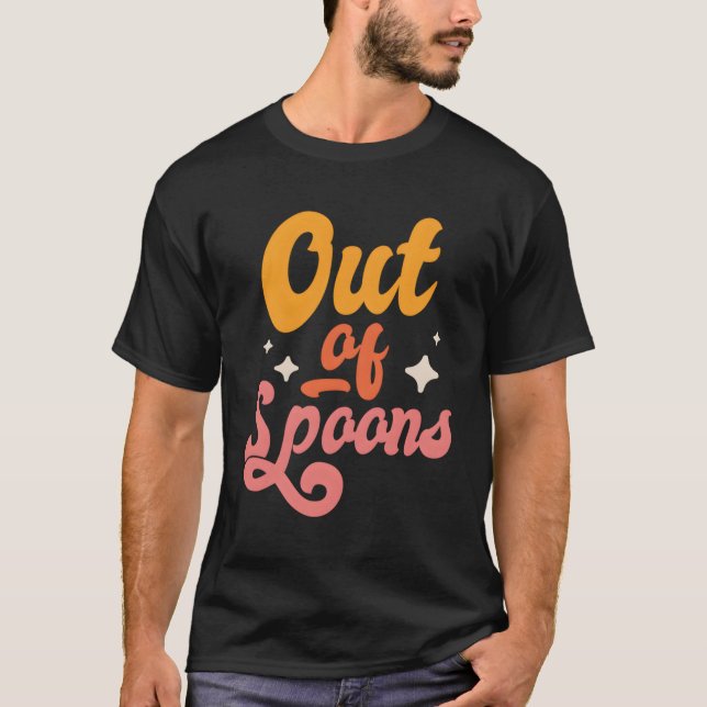 T-shirt Cuillère À Partir De Cuillères (Devant)