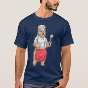 T-shirt Cuillère de cuisine spatule d'ours
